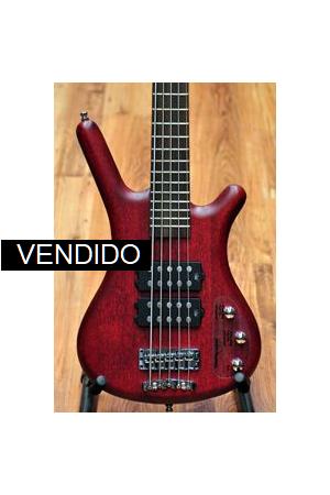 Warwick Rockbass Corvette $$ 5 Trans Red Warwick Rockbass Corvette $$ 5 Trans Red